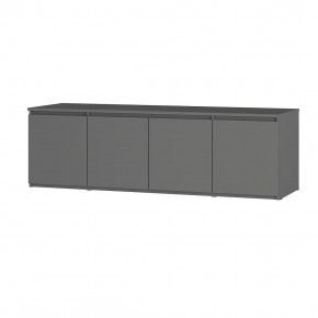 Спальня Симпл (графит) модульная в Ноябрьске - noyabrsk.mebel24.online | фото 29