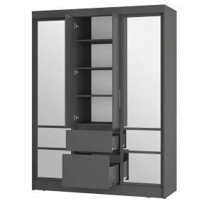 Спальня Симпл (графит) модульная в Ноябрьске - noyabrsk.mebel24.online | фото 46