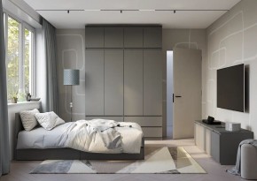 Спальня Симпл (графит) модульная в Ноябрьске - noyabrsk.mebel24.online | фото 52