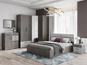 Спальня Теана Ясень Анкор темный/Мрамор лайт в Ноябрьске - noyabrsk.mebel24.online | фото