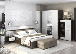Спальня Вегас Белый глянец в Ноябрьске - noyabrsk.mebel24.online | фото