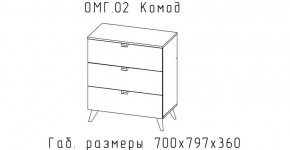 ОМЕГА Спальный гарнитур (модульная) в Ноябрьске - noyabrsk.mebel24.online | фото 6