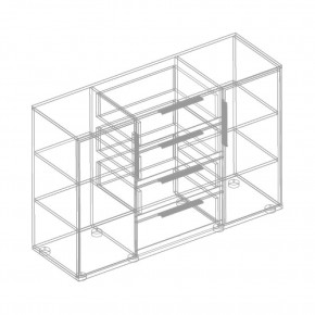 Спальный гарнитур "Лео" (модульный) в Ноябрьске - noyabrsk.mebel24.online | фото 28