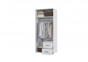 Спальный гарнитур VICTOR (модульный) Белый-Бетон в Ноябрьске - noyabrsk.mebel24.online | фото 9