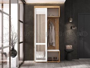 СТЕЛЛА-1 Прихожая (ЛДСП) дуб крафт/белый в Ноябрьске - noyabrsk.mebel24.online | фото