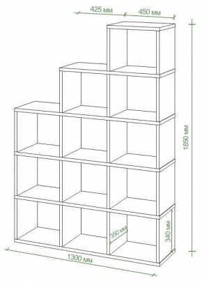 Стеллаж Бартоло СЛД 5 в Ноябрьске - noyabrsk.mebel24.online | фото 2