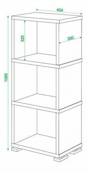 Стеллаж Домино СБ-15/3 в Ноябрьске - noyabrsk.mebel24.online | фото 2