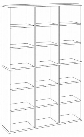 Стеллаж Домино СУ(ш3в2) в Ноябрьске - noyabrsk.mebel24.online | фото 2