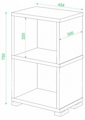 Стеллаж-колонка Домино СБ-15/2 в Ноябрьске - noyabrsk.mebel24.online | фото 2