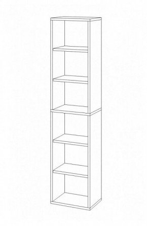 Стеллаж-колонка Домино СУ(ш1в2) в Ноябрьске - noyabrsk.mebel24.online | фото 3
