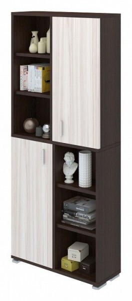 Стеллаж комбинированный Домино ПУ-30-2 в Ноябрьске - noyabrsk.mebel24.online | фото 2
