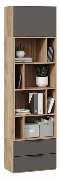 Стеллаж комбинированный Порто Исп. 2 ТД-393.07.20 в Ноябрьске - noyabrsk.mebel24.online | фото 3