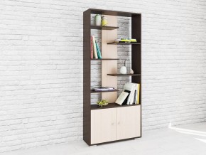 Стеллаж Ромео-4 венге/дуб молочный в Ноябрьске - noyabrsk.mebel24.online | фото