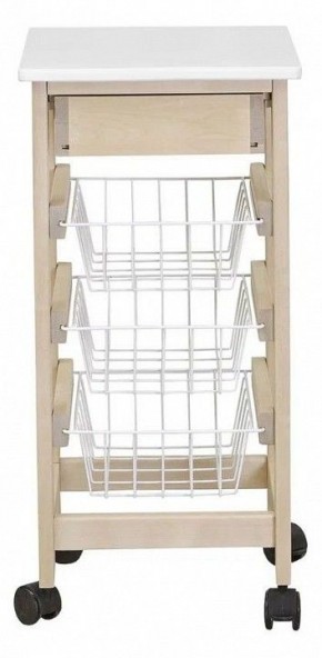 Стеллаж С ящиком и корзинами в Ноябрьске - noyabrsk.mebel24.online | фото 3