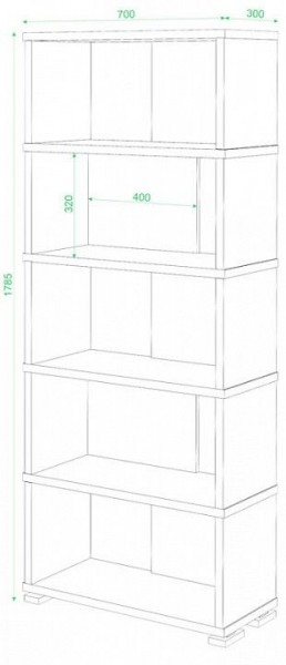 Стеллаж СБ-10/5 в Ноябрьске - noyabrsk.mebel24.online | фото 2