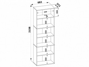Стеллаж ШУ-30 в Ноябрьске - noyabrsk.mebel24.online | фото 3