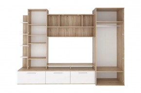 Стенка Денвер (СТЛ.151.01) Дуб сонома/Белый в Ноябрьске - noyabrsk.mebel24.online | фото 2