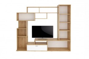 Стенка Диско (СТЛ.150.01) Дуб дикий/Белый в Ноябрьске - noyabrsk.mebel24.online | фото 2