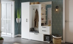 Стенка для прихожей Эрика в Ноябрьске - noyabrsk.mebel24.online | фото 3