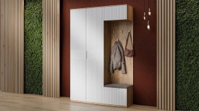 Стенка для прихожей Хилтон №4 в Ноябрьске - noyabrsk.mebel24.online | фото 2