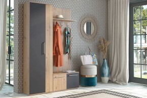 Стенка для прихожей Итон в Ноябрьске - noyabrsk.mebel24.online | фото 2