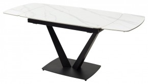 Стол ALATRI 120 MATT WHITE MARBLE SOLID CERAMIC / BLACK, ®DISAUR в Ноябрьске - noyabrsk.mebel24.online | фото 10
