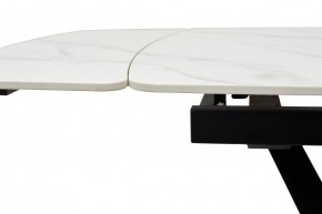 Стол ALATRI 120 MATT WHITE MARBLE SOLID CERAMIC / BLACK, ®DISAUR в Ноябрьске - noyabrsk.mebel24.online | фото 5
