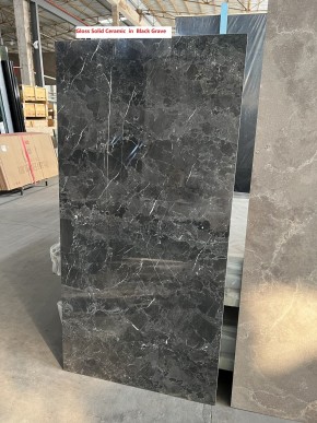 Стол ALES 180 BLACK GRAVE SOLID CERAMIC, керамика / бронзовый, ®DISAUR в Ноябрьске - noyabrsk.mebel24.online | фото 3