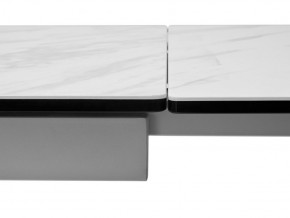 Стол BELLUNO 160 MARBLES KL-99 Белый мрамор матовый, итальянская керамика/ белый каркас, ®DISAUR в Ноябрьске - noyabrsk.mebel24.online | фото 9