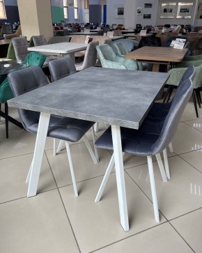 Стол BRICK M 140 Бетон Портленд/ Белый М-City в Ноябрьске - noyabrsk.mebel24.online | фото 3