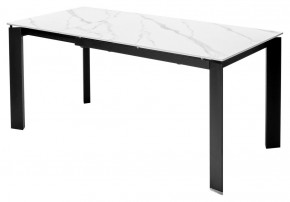 Стол CORNER 120 MATT WHITE MARBLE SOLID CERAMIC / BLACK, ®DISAUR в Ноябрьске - noyabrsk.mebel24.online | фото 6