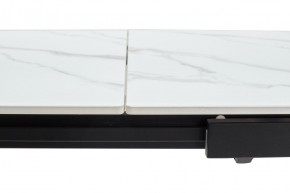 Стол CORNER 120 MATT WHITE MARBLE SOLID CERAMIC / BLACK, ®DISAUR в Ноябрьске - noyabrsk.mebel24.online | фото 8