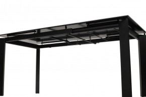 Стол CORNER 120 MATTE STATUARIO Белый мрамор матовый керамика, стекло/ черный каркас, ®DISAUR в Ноябрьске - noyabrsk.mebel24.online | фото 9