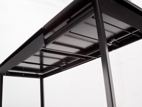 Стол CREMONA 140 HIGH GLOSS STATUARIO Белый мрамор глянцевый, керамика/ черный каркас, ®DISAUR в Ноябрьске - noyabrsk.mebel24.online | фото 6
