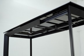 Стол CREMONA 140 KL-99 Белый мрамор матовый, итальянская керамика / черный каркас, ®DISAUR в Ноябрьске - noyabrsk.mebel24.online | фото 13