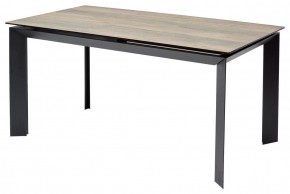 Стол CREMONA 180 KL-61 Под дерево, итальянская керамика / черный каркас, ®DISAUR в Ноябрьске - noyabrsk.mebel24.online | фото 5
