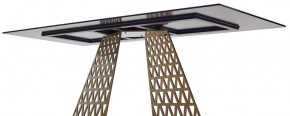 Стол ENNA 220 KL-188 Контрастный мрамор матовый, итальянская керамика/ каркас цвета шампань, ®DISAUR в Ноябрьске - noyabrsk.mebel24.online | фото 12