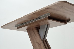 Стол EXEL 140 Дуб Трюфель/ Алюминий М-City в Ноябрьске - noyabrsk.mebel24.online | фото 10