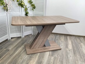 Стол EXEL 140 Дуб Трюфель/ Алюминий М-City в Ноябрьске - noyabrsk.mebel24.online | фото 4
