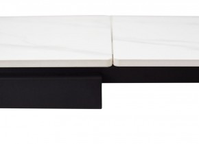 Стол FORIO 160 MATT WHITE MARBLE SOLID CERAMIC / BLACK, ®DISAUR в Ноябрьске - noyabrsk.mebel24.online | фото 3