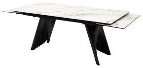 Стол IVAR 180 MARBLES KL-188 Контрастный мрамор, итальянская керамика, ®DISAUR в Ноябрьске - noyabrsk.mebel24.online | фото 7