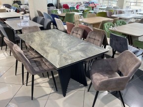 Стол IVAR 180 MARBLES KL-80 Серый мрамор, итальянская керамика, ®DISAUR в Ноябрьске - noyabrsk.mebel24.online | фото 11