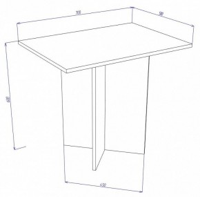 Стол журнальный Cross СЖ4 в Ноябрьске - noyabrsk.mebel24.online | фото 2