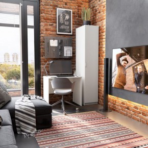 Стол КАСТОР письменный 80х50, цвет белый в Ноябрьске - noyabrsk.mebel24.online | фото