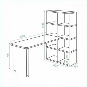 Стол компьютерный Bartolo в Ноябрьске - noyabrsk.mebel24.online | фото 2