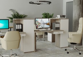 Стол компьютерный Домино Lite СКЛ-ПРЯМ100+ШК КБЕ в Ноябрьске - noyabrsk.mebel24.online | фото 2