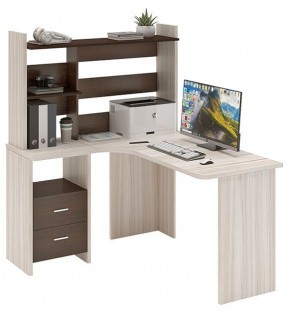 Стол компьютерный Домино Lite СКЛ-Угл130+НКЛ-120 в Ноябрьске - noyabrsk.mebel24.online | фото 2