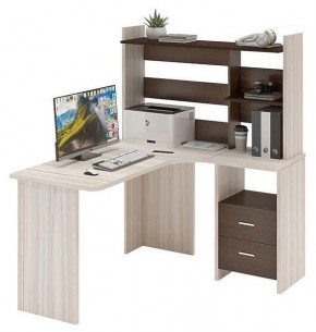 Стол компьютерный Домино Lite СКЛ-Угл130+НКЛ-120 в Ноябрьске - noyabrsk.mebel24.online | фото 2