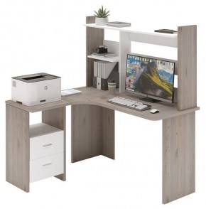 Стол компьютерный Домино Lite СКЛ-Угл130+НКЛ-130 в Ноябрьске - noyabrsk.mebel24.online | фото 2