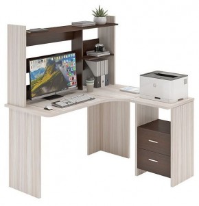 Стол компьютерный Домино Lite СКЛ-Угл130+НКЛ-130 в Ноябрьске - noyabrsk.mebel24.online | фото 2